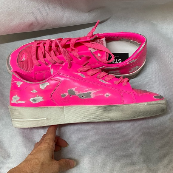 NIB Golden Goose Stardan Hot Pink Sneaker, 40 - Picture 8 of 15